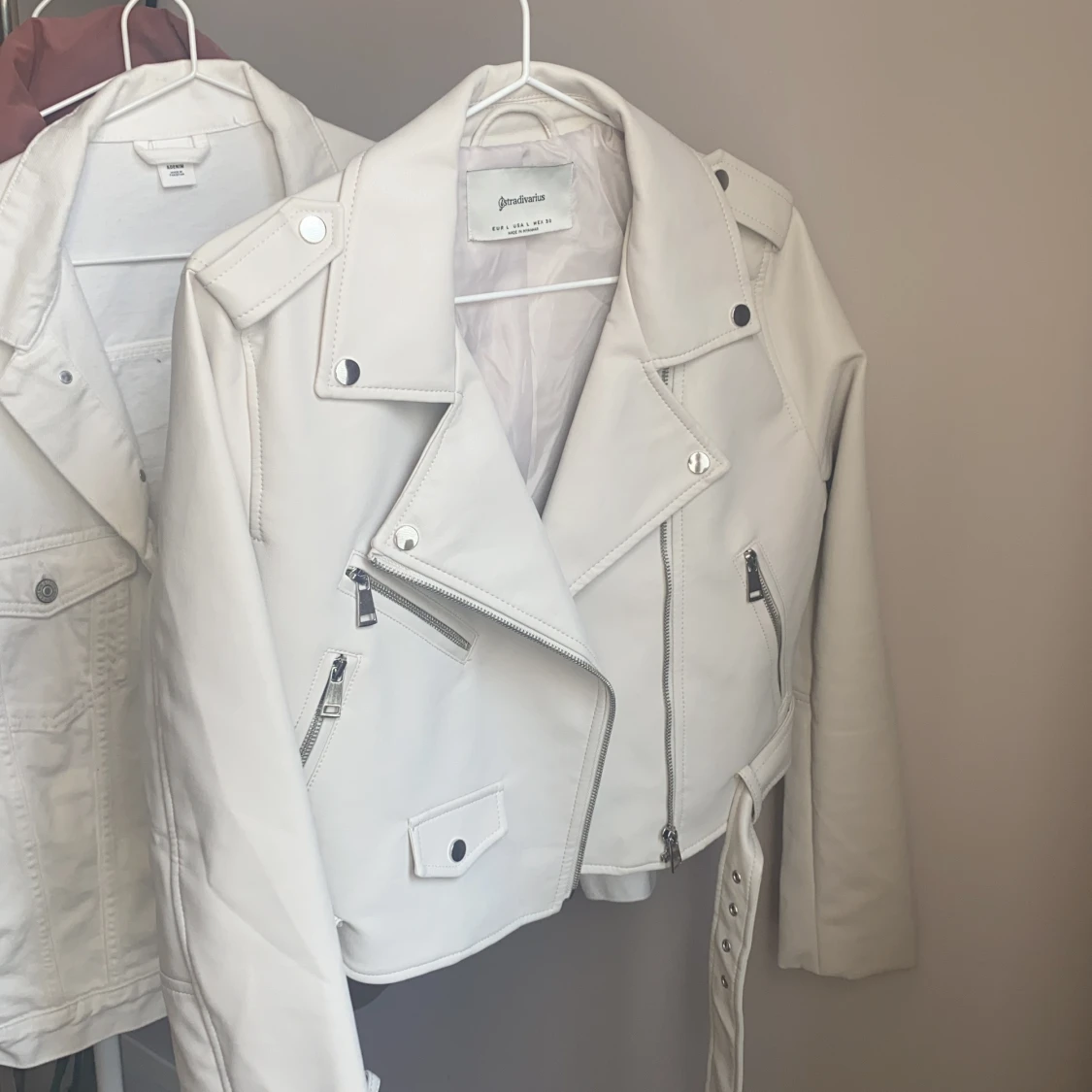 Stradivarius faux leather jacket  - 90