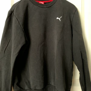 puma tröja - en oversized svart puma tröja