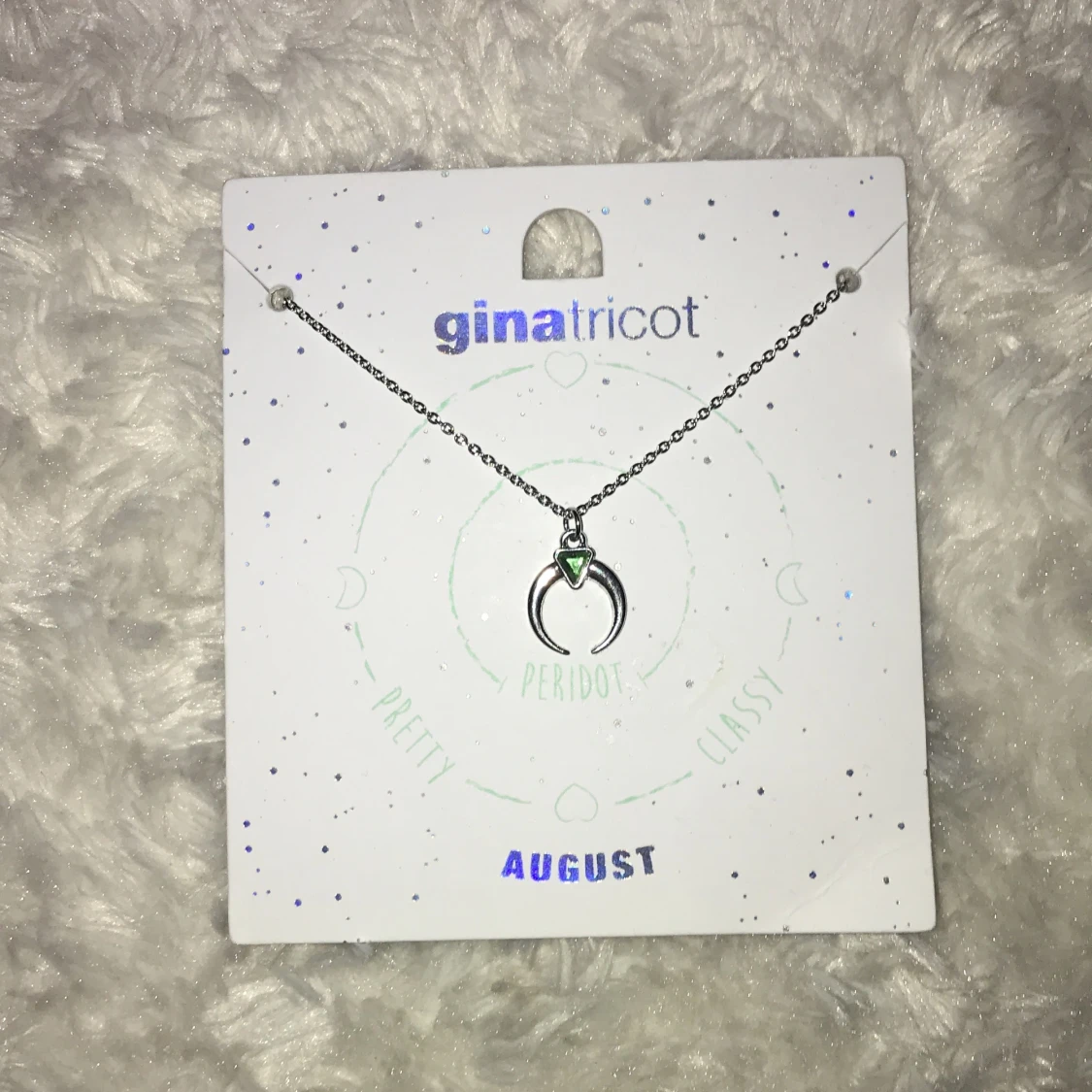 Ginatricot birthstone halsband