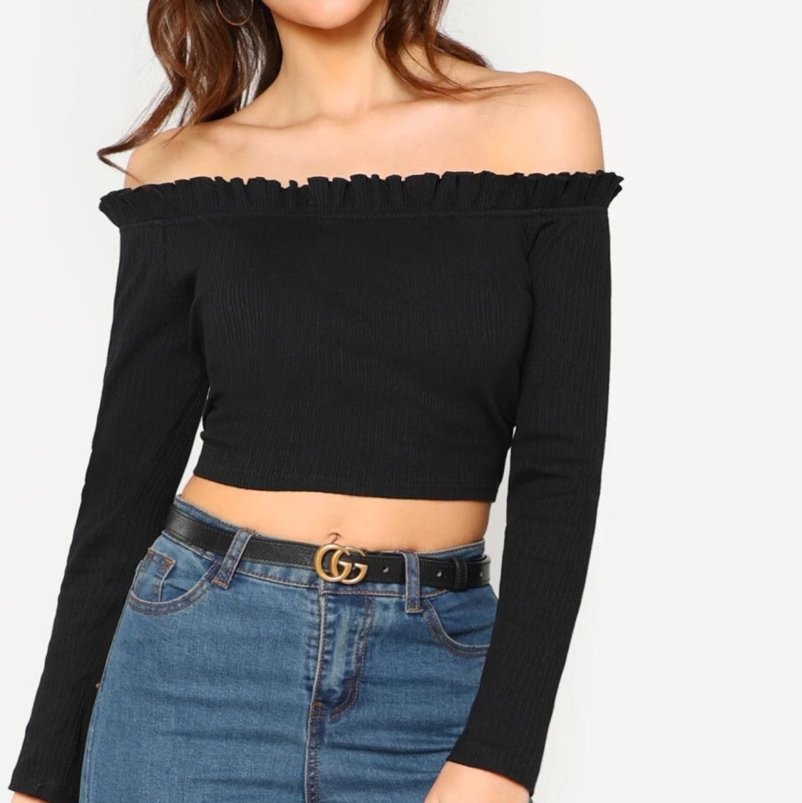 Off shoulder-topp