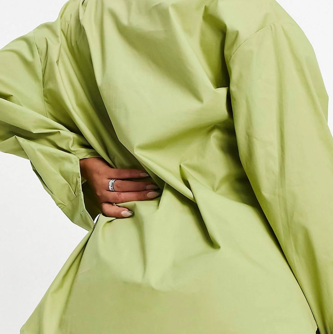 Limegrön sommarskjorta