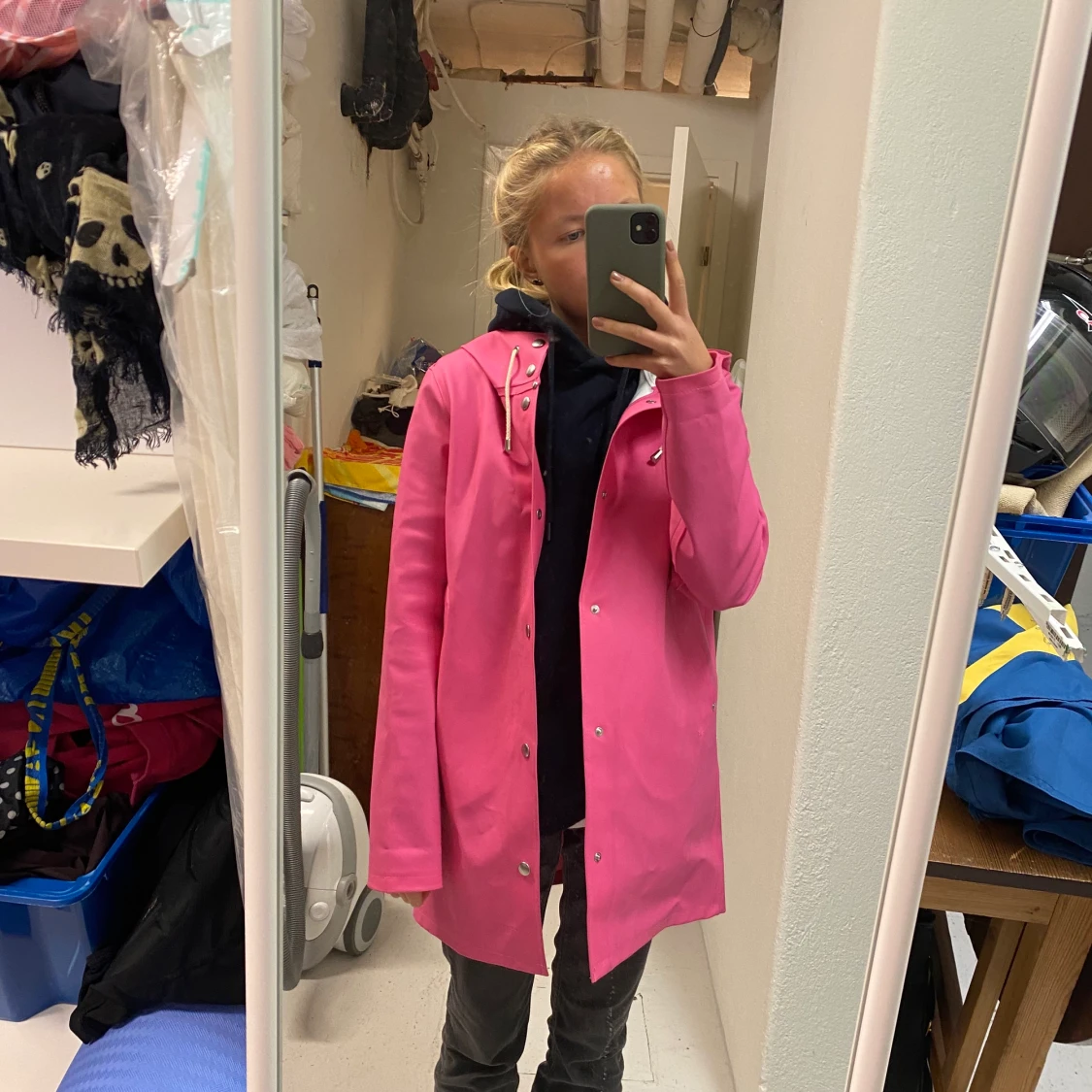 Regnkappa stutterman