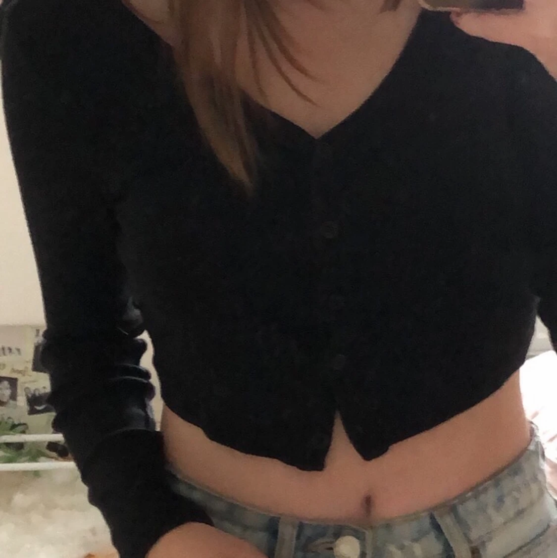 Tröja med knappar - 90