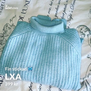 LxA stickad tröja  - Säljer nu min fina fina stickade tröja ifrån Linn Ahlborg, super mysig å fin nu till hösten 🍃🍃💙 priset kan vi diskutera vid snabb affär!! 
