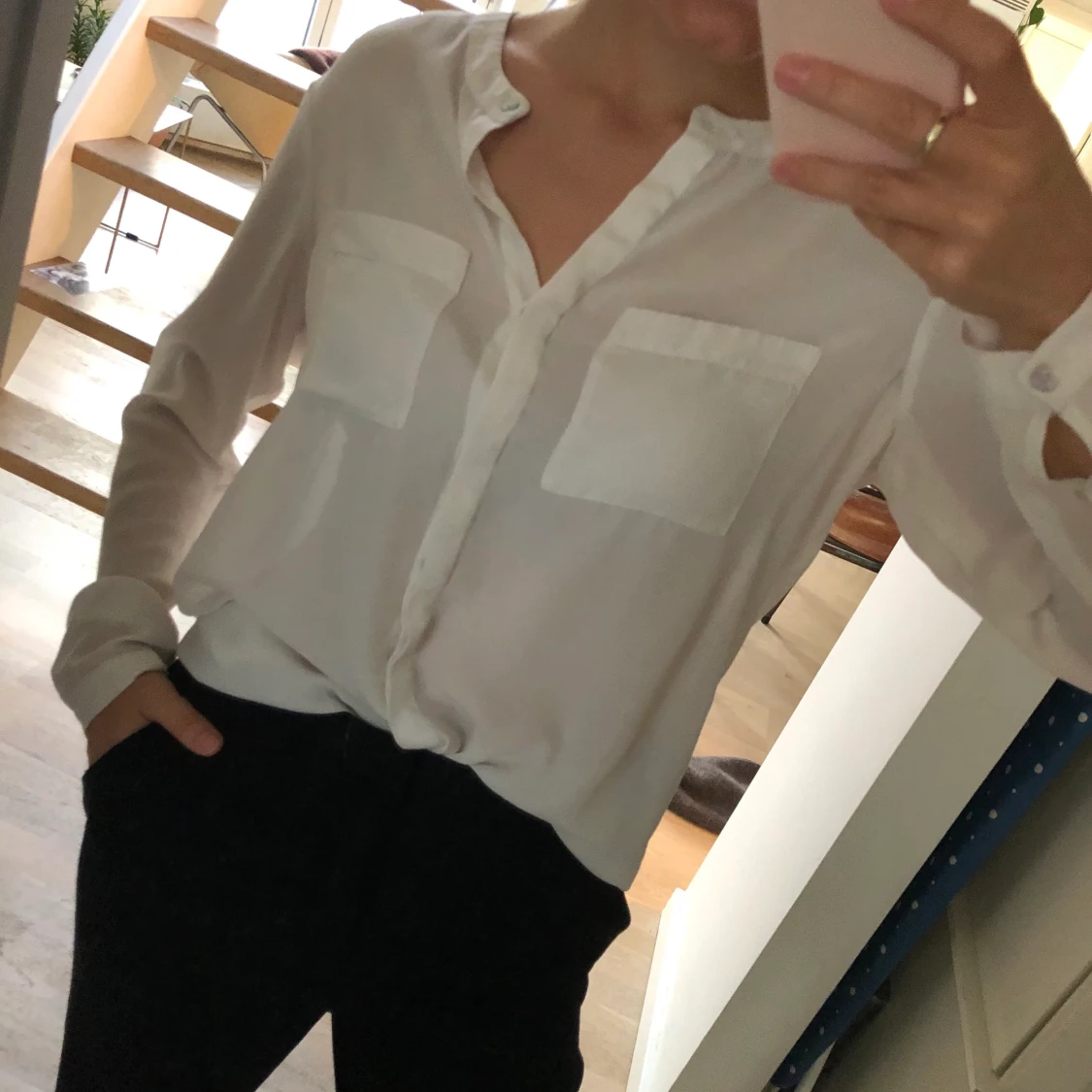 White vintage blouse