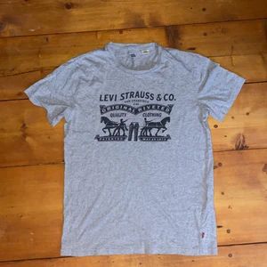 Levis T-shirt i storlek M - En grå vintage Levis T-shirt i storlek M i bra skick💕. Trycket är helt som nytt och är inte förstört någonstans❤️
