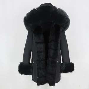 Fatima parka vinterjacka  - Fatima parka med extrem och äkta päls både inuti och utanför , specialbeställd från Tyskland . Lite mer tjockare och värmer extremt bra under vintern  , pris kan alltid diskuteras 😊 storlek S men skulle passa M eller XS också , DM för bilder på den 