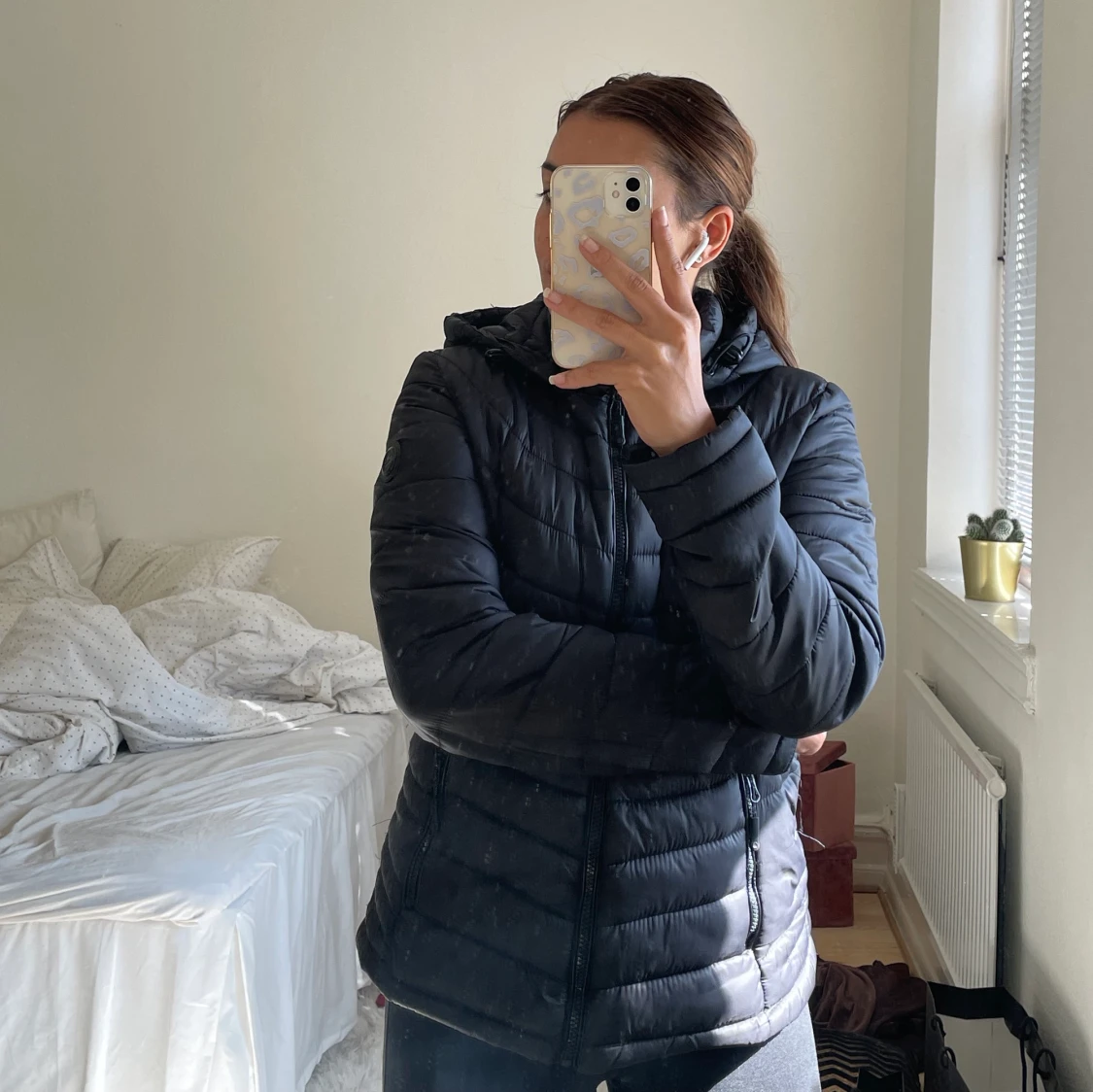 Tunn dunjacka från New Yorker