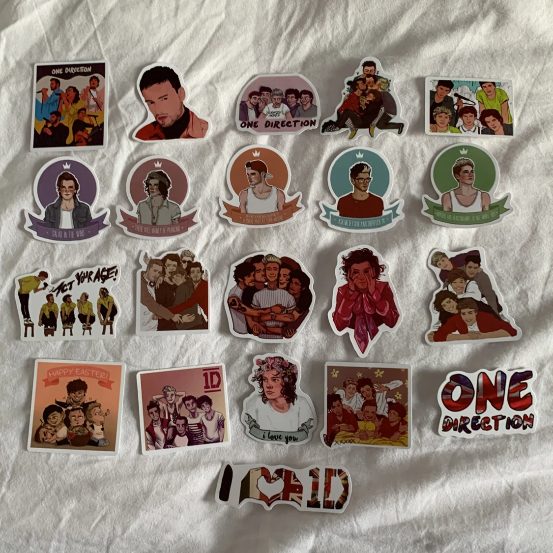 One Direction Klistermärken