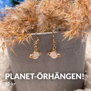 Planet-örhängen gjorda utav mig Ellen!                                  10 kr + 13 kr frakt!                                                                 (KÖP 4 PAR= FRAKTFRITT!) ❤️