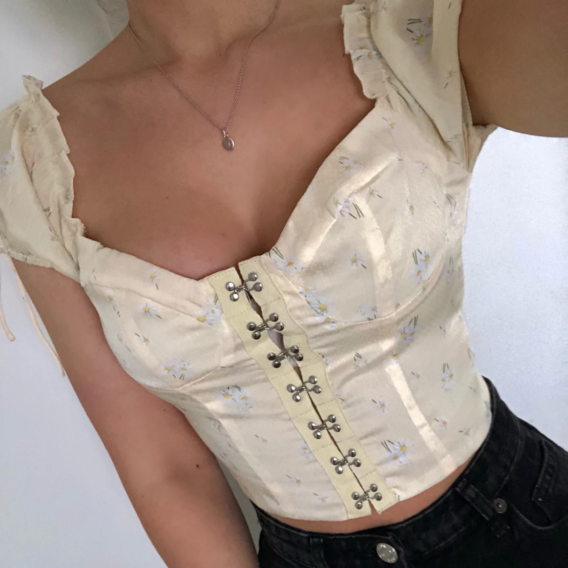 Blommig Corset Top från Princesspolly - 90