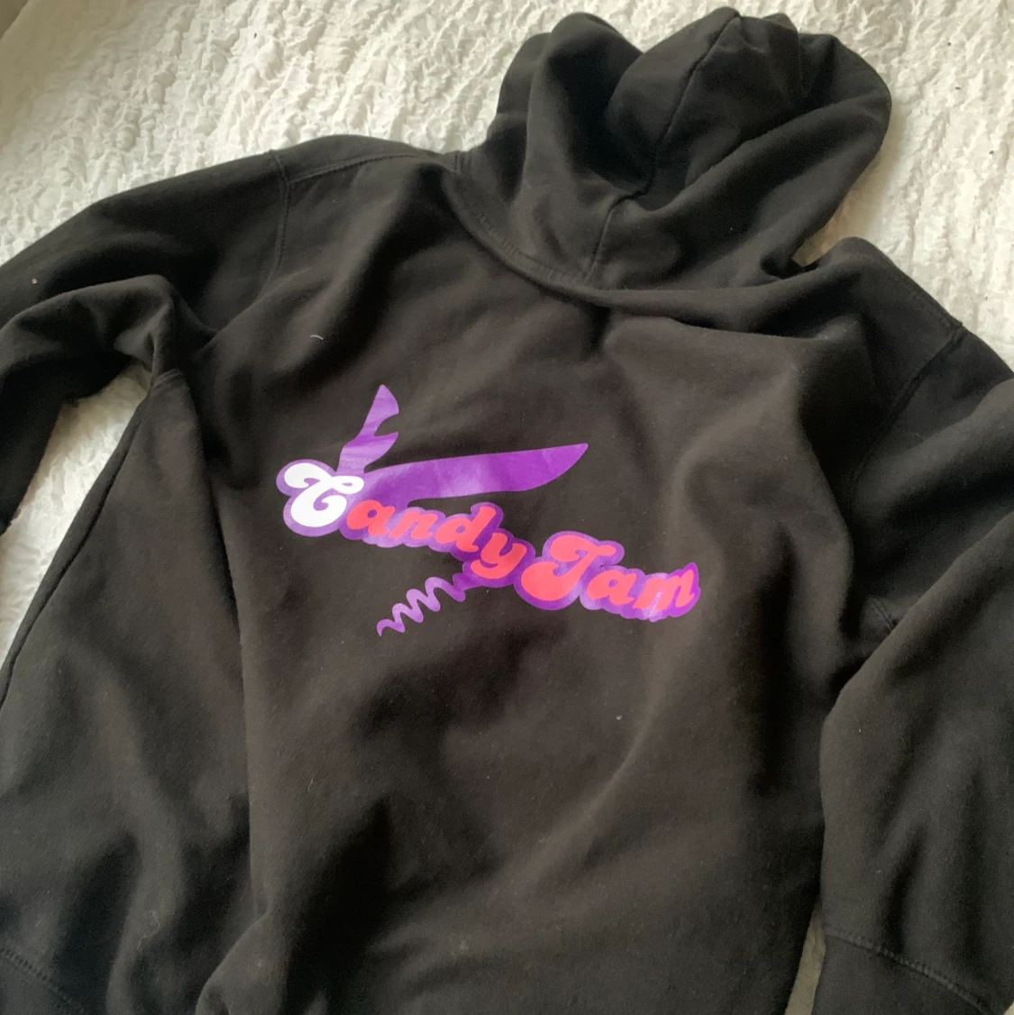 Svart AWDis zip hoodie 