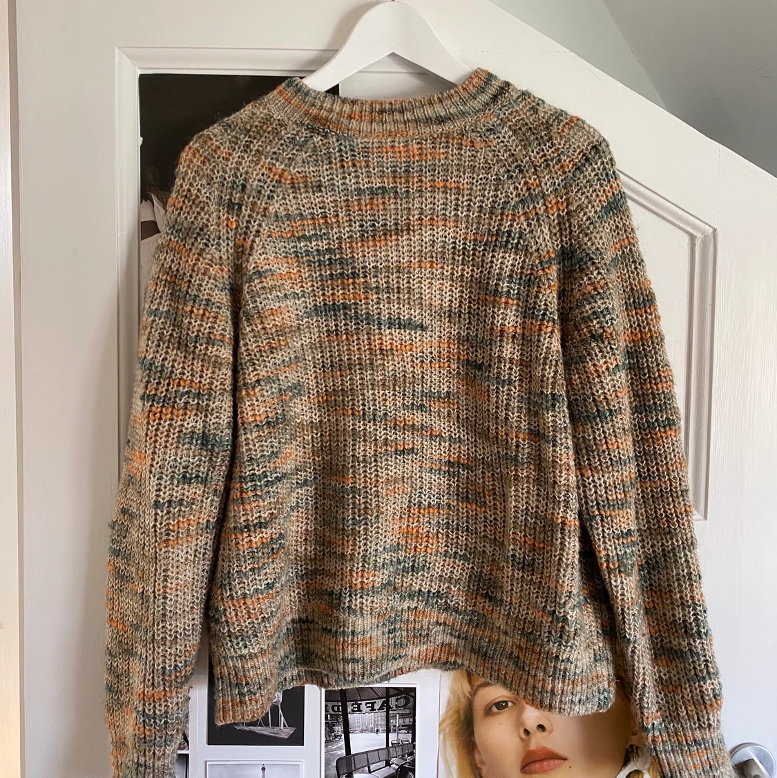 Knitted sweatshirt från Weekday