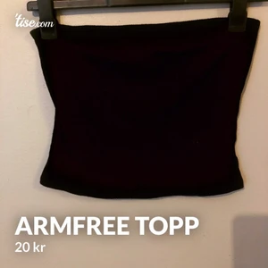 Arfree topp - Armfri topp