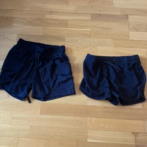 shorts - Den är aldrig använda och den till vänster är det XS på och den till höger är det small på