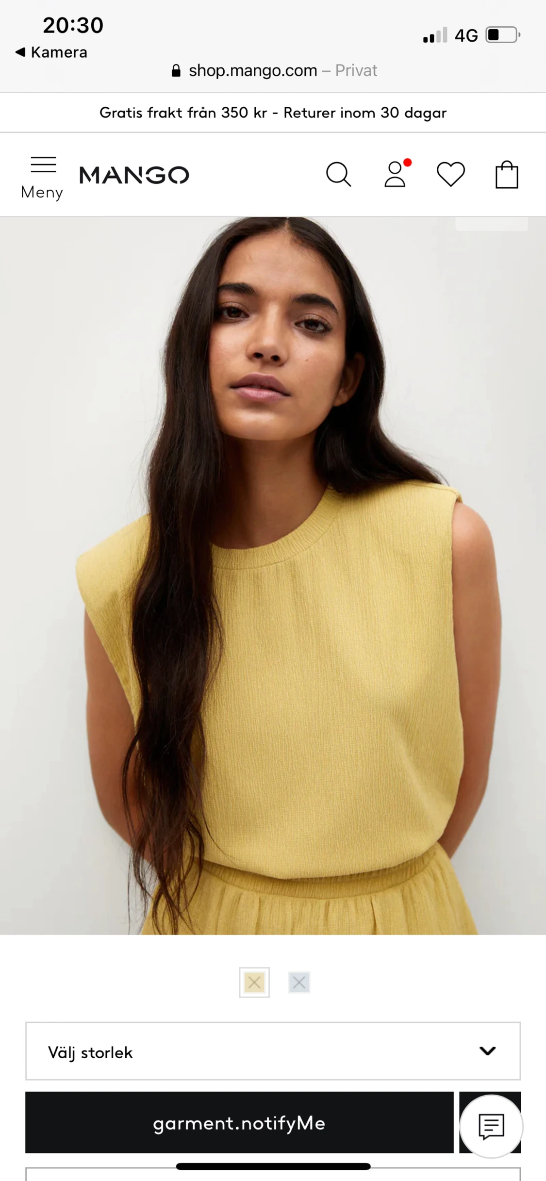 Topp från Mango  - 90