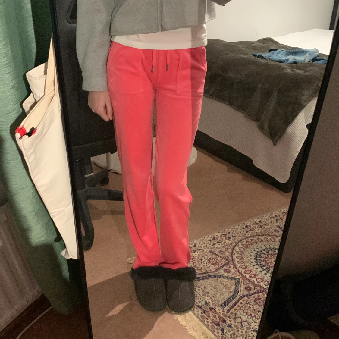 Rosa juicy couture byxor