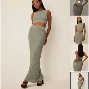 Na-kd Moa Mattsson set  - Säljer detta set från Moa Mattsson x NAKD, köpt för 650kr toppen är aldrig använd och kjolen är använd fåtal gånger. Storlek S. Köpare står för frakt på 69kr
