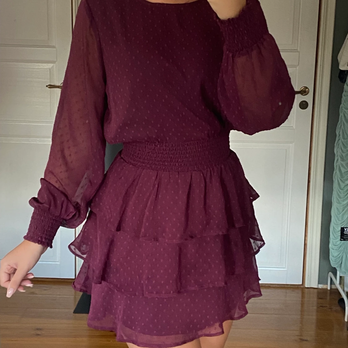 Långärmad klänning - 91