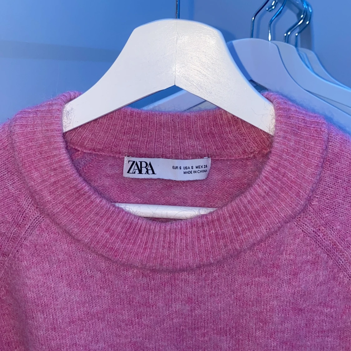 stickad zara tröja - 90