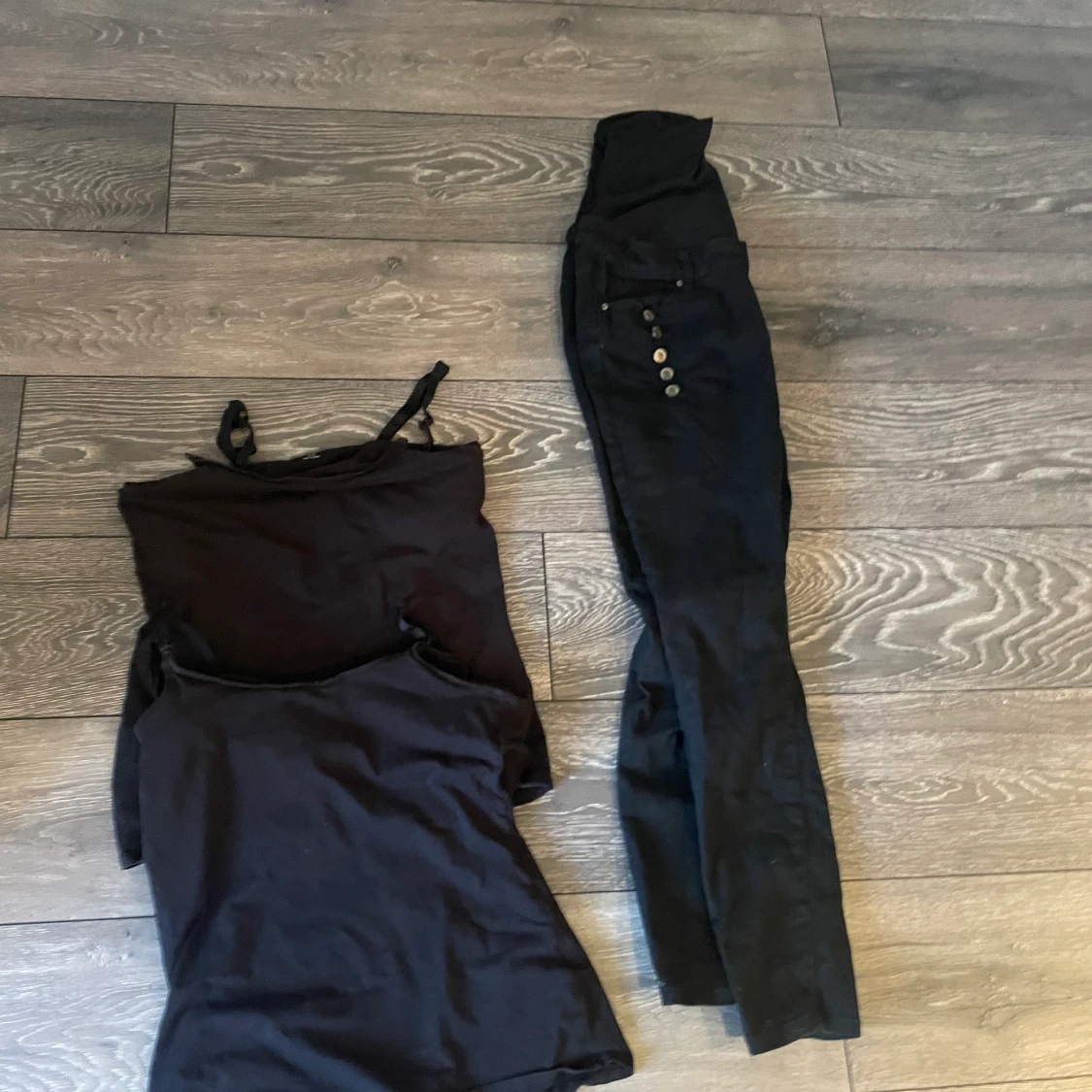 Amningslinne och gravidjeans