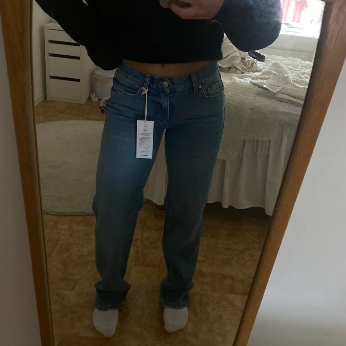 Lågmidjade jeans - 90