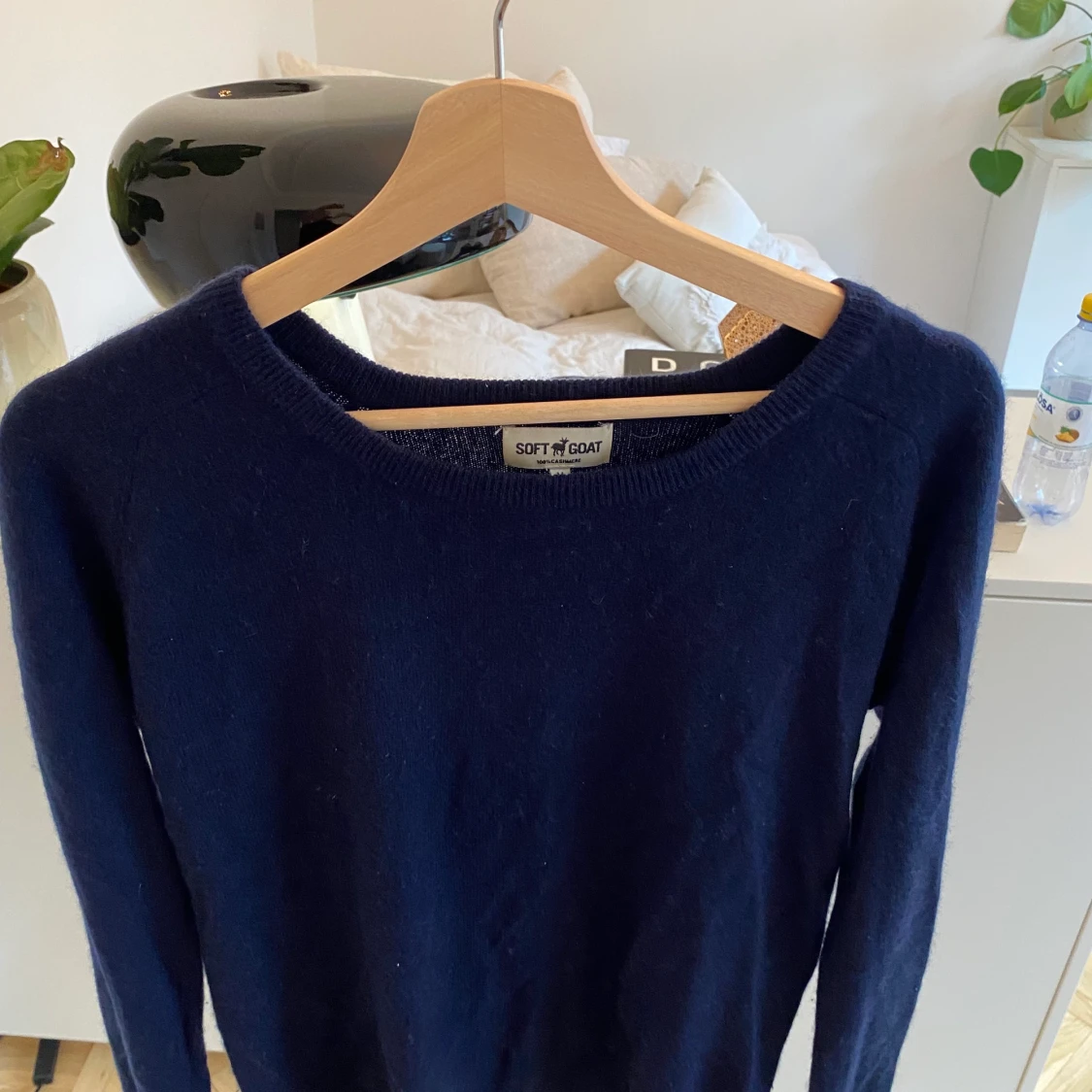 Soft Goat mörkblå cashmere - 90