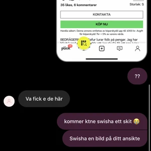 Scammare bedrägare på Plick och Tise - Hej. Jag skulle köpa ett par juicy gröna från denna person dom hade utgett sig för att vara ”Nora” och ”Sara” alltså har haft flera olika konton då han söger han är en annan person. innan jag skulle swisha honom så stod det på swish ”Amir Gafur Sohaib sca