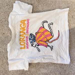 Loranga T-shirt - Vit T-shirt köpt på Junibacken. XXS