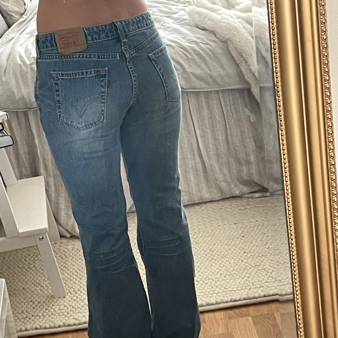 Lågmidjade jeans