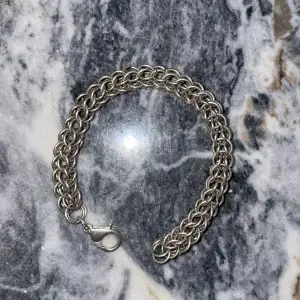 Full Persian Länk/Armband 19 cm lång 8 mm tjock 24 g vikt 925 silver