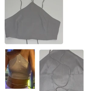 Topp - Säljer min engångs förbrukade topp💕  🦋Fin party topp, cropped  🦋 Stl S 🦋 Köpt på Zara 🦋 pris 80kr