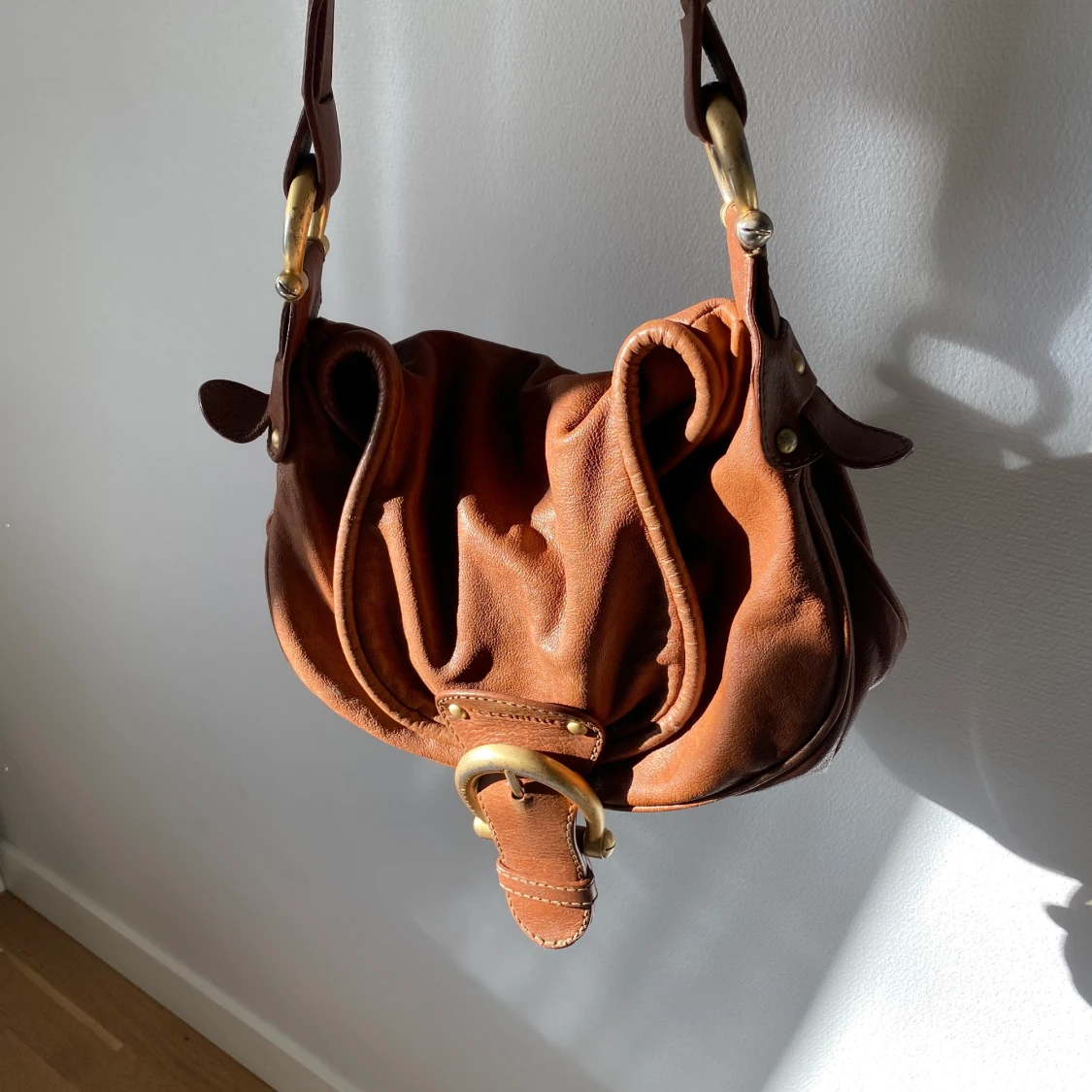 Brun coccinelle väska