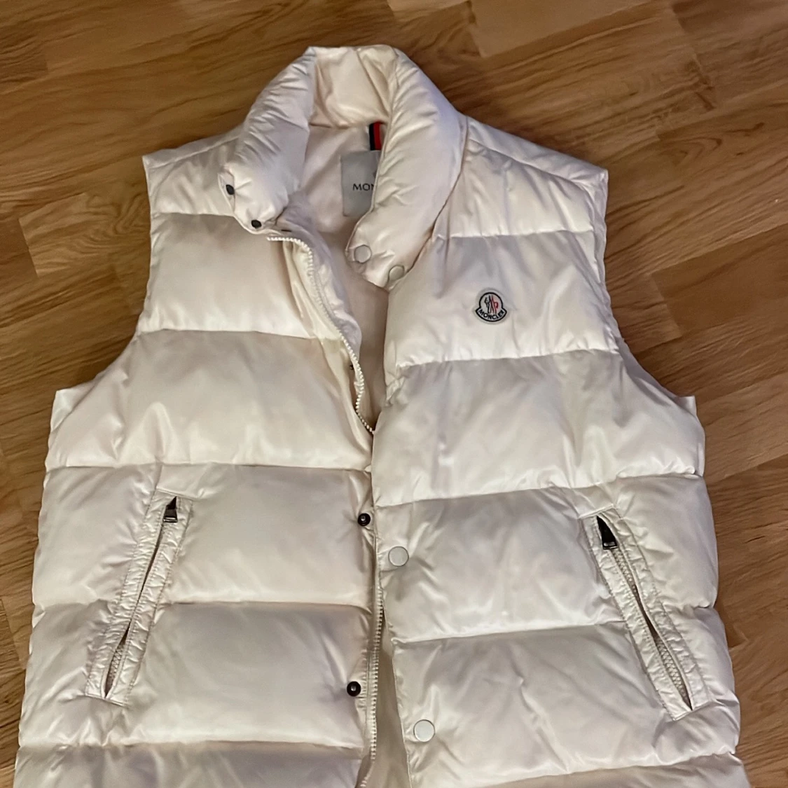 Vit Moncler väst - 90
