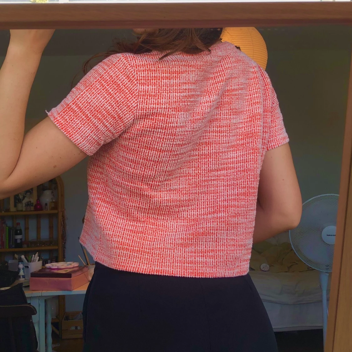 Röd-vit tröja  - 91