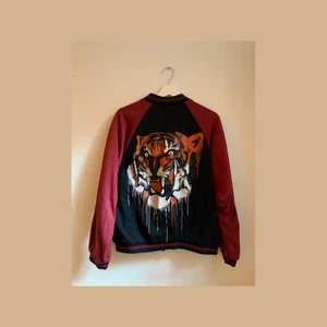 Tiger Varsity Jacket - Size: Men’s Small / Women’s Medium Secondhand/Good Condition - a few paint stains
