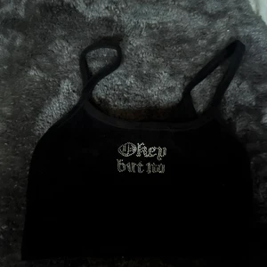 Topp - Velour topp från Bershka bra skick!