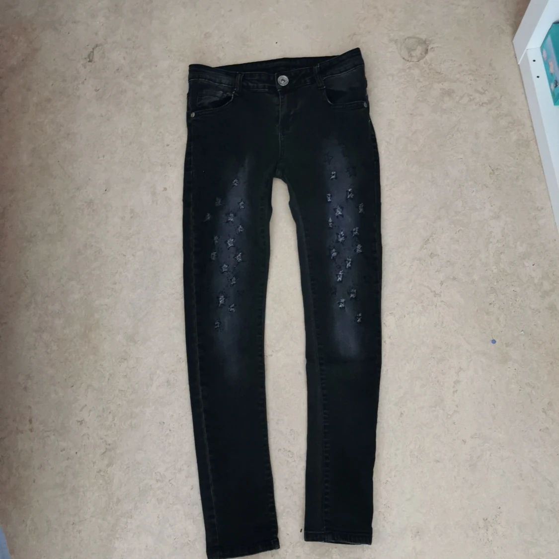 Skinn jeans, storlek s - 90