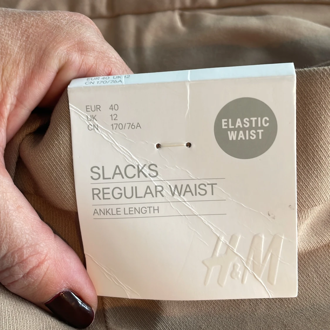 Slacks regular waist - 91