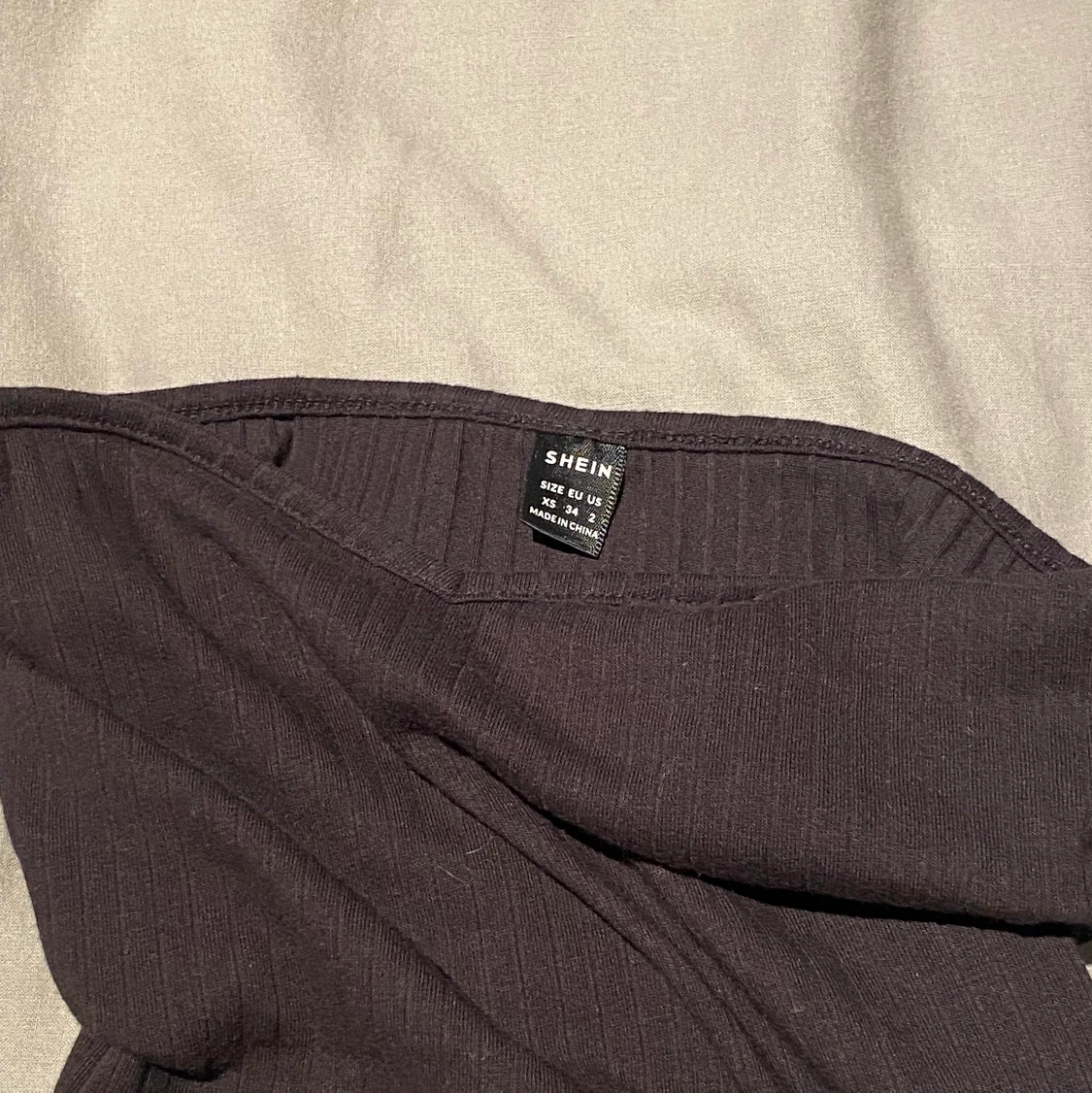 Svart bandeau topp - 90