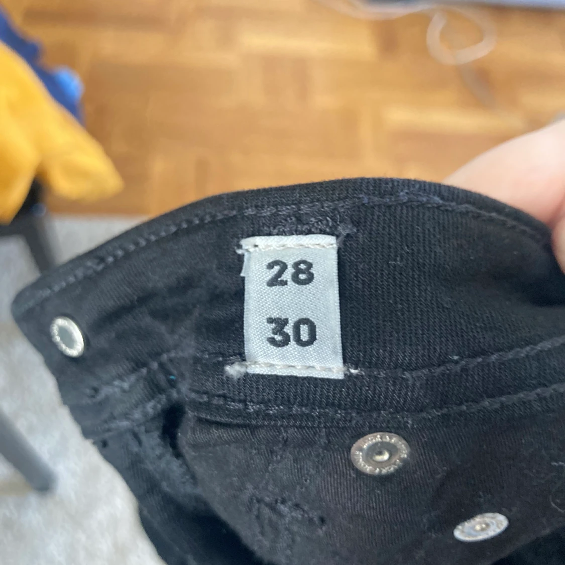 Jack&jones svarta skinn Jens slim/glenn  - 91