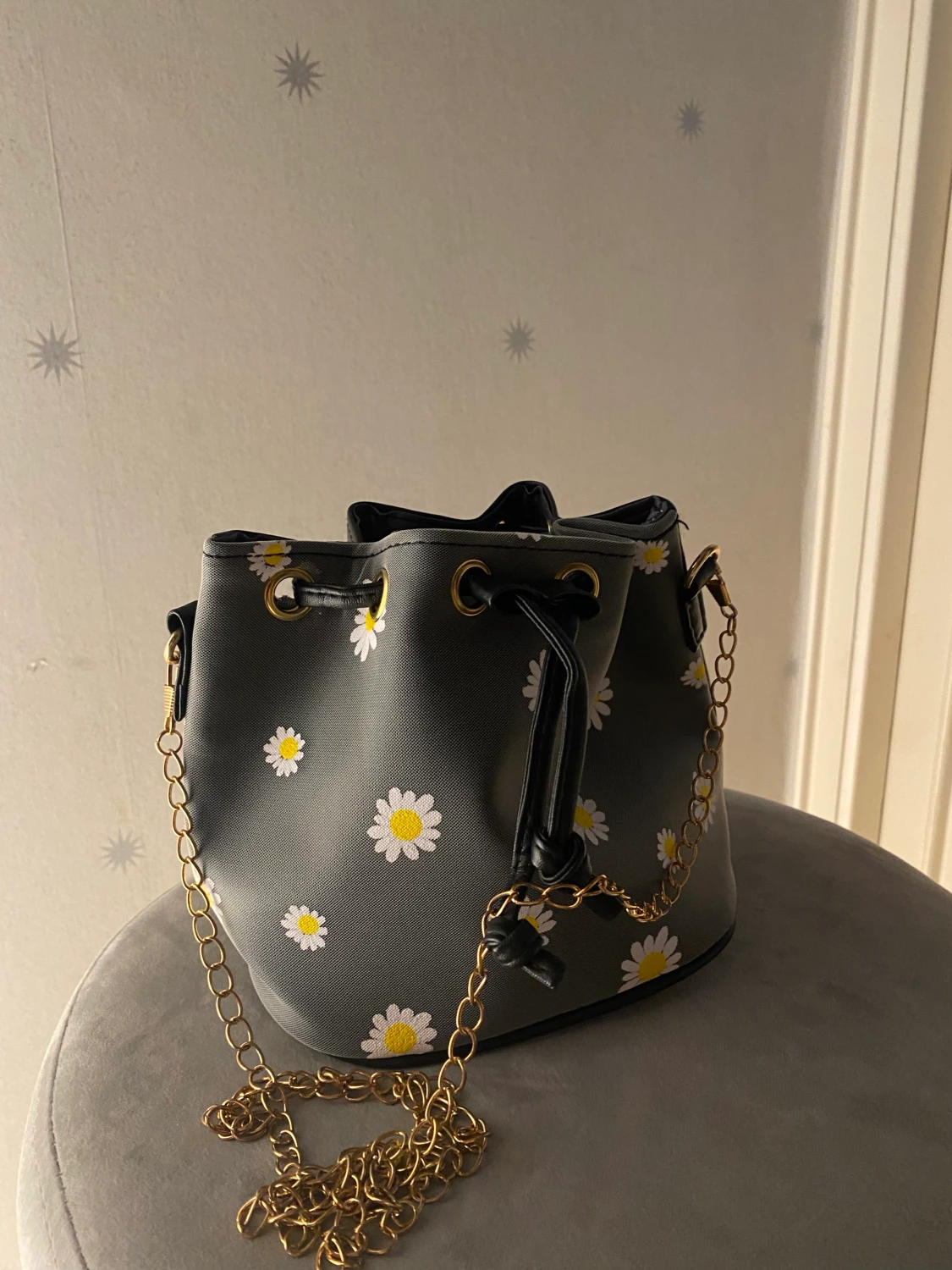 Daisy Floral Bucket Bag - 90