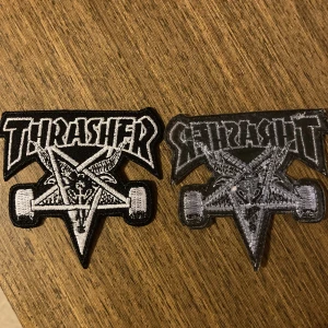 Thrasher logo tygmärke - Thrasher logo tygmärke 