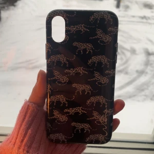 Mobilskal, leopard  - Fint mobilskal för iPhone x, med leopard på! 
