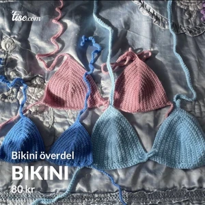 Bikini top - Extremt fina bikini toppar som jag virkad själv💙💗💜 Går att beställa valfri storlek och färg 🎨 