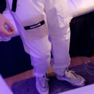 PALM ANGELS CARGO BYXOR - Tja, säljer nu mina Palm Angels ”two-tone” cargo pants då jag knappt använder dom :)  size 46