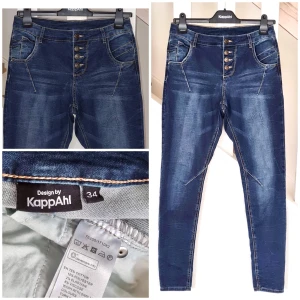 Kappahl snygga jeans byxa Toppskick Stl 34 - Knappt använda, i mjukare kvalite  Kappahl Stl 34 