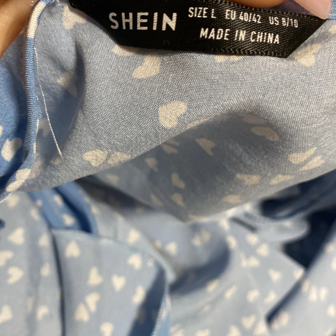 Blå sommarklänning  - 90