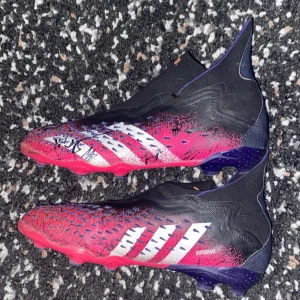 Fotbolls skor - Singnrdade av några Hammarby spelare.