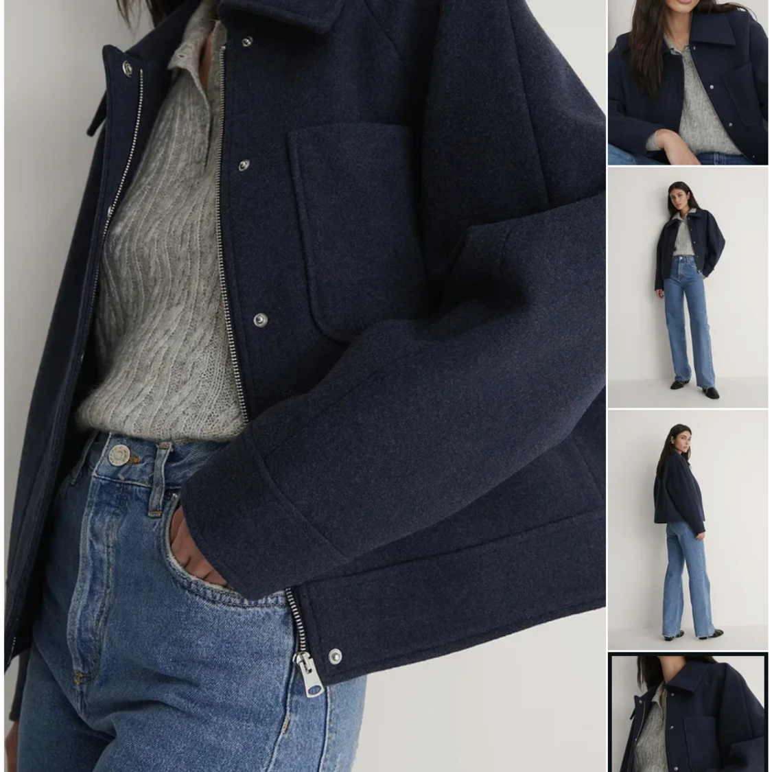 Nakd blå jacka/kappa - 91